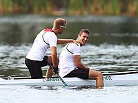 Каноэ-двойка: победили немцы, бронзу завоевали украинцы