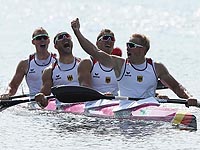 Байдарка-четверка: победили немцы