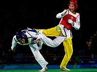 Тхэквондо: золото завоевали китаянка и азербайджанец