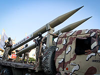 Парад боевиков ХАМАС в Рафахе, в годовщину смерти 