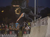 Vans Shop Riot: состязание скейтбордистов в Хайфе. Фоторепортаж