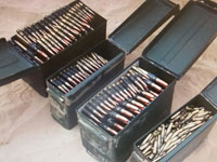 Обнаруженное оружие и боеприпасы