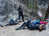 Фотосъемки в пещере 