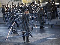 Полиция задержала правого активиста во время похорон Шимона Переса