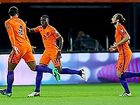 Спартаковец забил два мяча. Голландцы разгромили белорусов