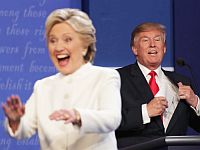 Последний раунд дебатов Трампа и Клинтон: взаимные обвинения без рукопожатий
