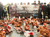 Демонстрация в Берлине: остановить Путина в Сирии. Фоторепортаж