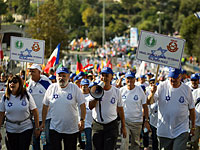 Около 30 тысяч израильтян и туристов принимают участие в Иерусалимском марше