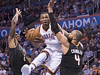 Почти рекордный трипл-дабл Уэстбрука. 