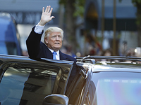Дональд Трамп 8 ноября 2016 года