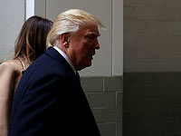 Дональд Трамп прибыл в избирательный штаб 