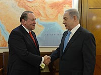 Майк Хакаби и Биньямин Нетаниягу