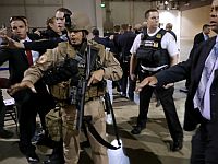 Выступление Трампа в Неваде было прервано из-за подозрительного человека