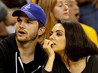 На конференции Airbnb Эштон Кутчер