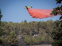 Сильный лесной пожар недалеко от Иерусалима, эвакуированы жители поселка Неве Шалом