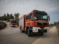 Возобновился пожар под Ришон Ле-Ционом