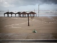 Вышедший из берегов Яркон и другие последствия первой зимней бури