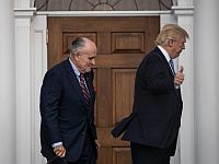 Рудольф Джулиани и Дональд Трамп. 20 ноября 2016 года