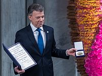 В Осло вручили Нобелевскую премию мира