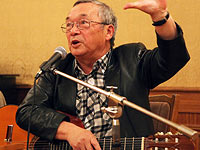 Юлий Ким в гостях у Театра Комедии