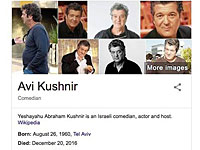 Известный израильский актер Ави Кушнер 
