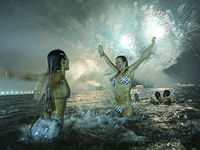 Мир встретил новый 2017 год. Фоторепортаж вокруг света