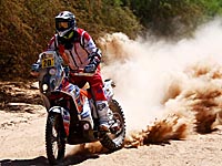 Дакар 2017: в словацкого мотогонщика ударила молния