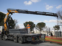 На границе Джабль Мукабр снова установлены заградительные сооружения