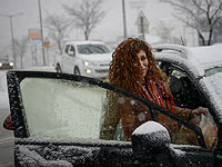 Снегопад в Мадждаль-Шамсе. Фоторепортаж