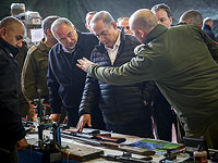 Нетаниягу, Либерман и Айзенкот посетили дивизию Иудеи и Самарии