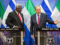 Нетаниягу обсудил с президентом Сьерра-Леоне перспективы сотрудничества между странами