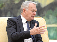 Министр иностранных дел Франции Жан-Марк Эйро