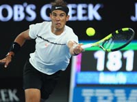 Рафаэль Надаль вышел в третий круг Открытого чемпионата Австралии