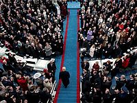 Началась церемония инаугурации Дональда Трампа