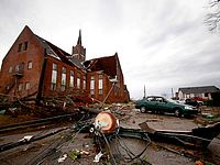 Четыре человека погибли в результате торнадо в штате Миссисипи