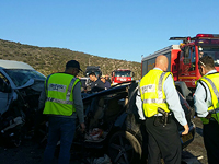 Авария около Кармиэля, погибли четыре человека