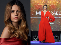 Королевы красоты в вечерних платьях на конкурсе 