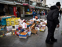 Проведены срочные работы по уборке мусора в Иерусалиме