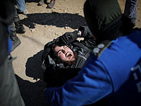 У входа в синагоге в Амоне начались столкновения поселенцев с полицией