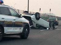 Авария на шоссе Аялон, затруднено движение в южном направлении