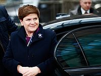 Премьер-министр Польши пострадала в аварии в Освенциме