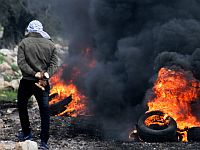 Пятничные протесты в ПА: против забора и в память о жертвах Гольдштейна. Фоторепортаж