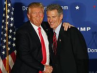 Дональд Трамп и Скотт Браун
