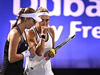 Победительницами теннисного турнира в Дубаи стали россиянки