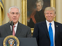 Рекс Тиллерсон и Дональд Трамп 