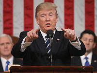В первом обращении к Конгрессу Трамп подтвердил неразрывный союз с Израилем
