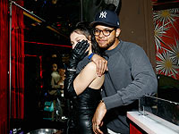 Белла Хадид и Чейз Би на Chrome Hearts X Bella Hadid Collaboration Launch