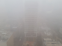 Из-за тумана приостановлена работа аэропорта Сде Дов