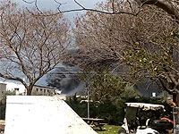 В мошаве Порат загорелся склад с петардами, погиб один человек. ВИДЕО