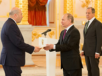 Путин принял верительные грамоты у посла Израиля: 